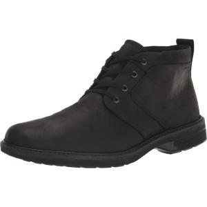 imageECCO Mens Turn Ii Waterproof Lace Chukka BootBlack Nubuck