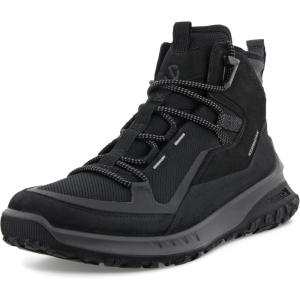 imageECCO Mens Ultra Terrain Waterproof Mid Hiking BootBlack