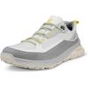 imageECCO Mens Ultra Terrain Waterproof Low Hiking ShoeConcreteBright White