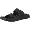 imageECCO Mens Cozmo Two Band Slide SandalBlack