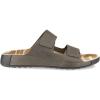imageECCO Mens Cozmo Two Band Slide SandalDark Clay Suede