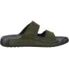 imageECCO Mens Cozmo Two Band Slide SandalGrape Leaf
