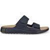 imageECCO Mens Cozmo Two Band Slide SandalMarine Nubuck