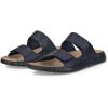 imageECCO Mens Cozmo Two Band Slide SandalMarine Nubuck