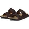 imageECCO Mens Cozmo Two Band Slide SandalPotting Soil Nubuck