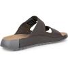 imageECCO Mens Cozmo Two Band Slide SandalSteel
