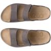 imageECCO Mens Cozmo Two Band Slide SandalSteel