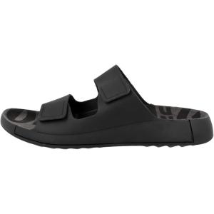 imageECCO Mens Cozmo Two Band Slide SandalBlack