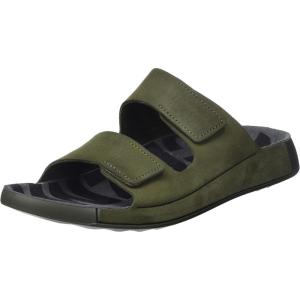 imageECCO Mens Cozmo Two Band Slide SandalGrape Leaf