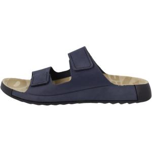 imageECCO Mens Cozmo Two Band Slide SandalNight Sky