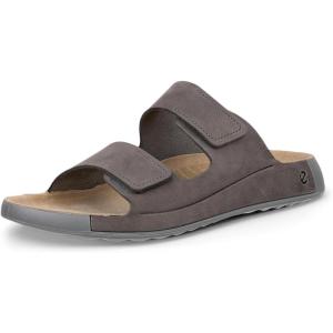 imageECCO Mens Cozmo Two Band Slide SandalSteel