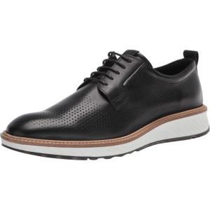 imageECCO Mens St1 Hybrid Plain Toe 20 OxfordBlack Perforated