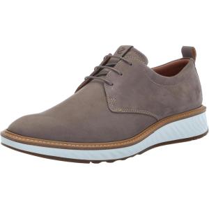 imageECCO Mens St1 Hybrid Plain Toe OxfordDark Clay Nubuck