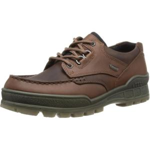 imageEcco Mens Track II Low GORETEX waterproof outdoor hiking shoeBisonBison