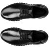 imageECCO Mens Gruuv Studio Plain Toe SneakerBlackBlack