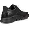 imageECCO Mens Gruuv Studio Plain Toe SneakerBlackBlack