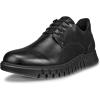 imageECCO Mens Gruuv Studio Plain Toe SneakerBlackBlack