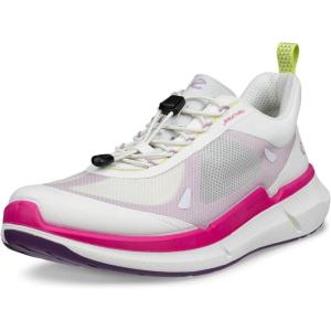 imageECCO Womens Biom 22 Breathru Cross TrainerWhiteLavender MistBeetroot