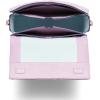 imageECCO Large Pinch CrossbodyLavender Mist Quilted Wave Leather