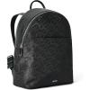 imageECCO Medium Round Back Pack Black Jacquard Wave LeatherBlack Jacquard Wave Leather