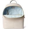 imageECCO Medium Round Back Pack Black Jacquard Wave LeatherTaupe Pebbled Leather