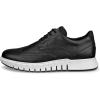 imageECCO Mens Gruuv Studio Wingtip SneakerBlackBlack