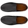 imageECCO Mens Soft 7 Easy Slip on SneakerBlackCognac
