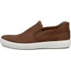 imageECCO Mens Soft 7 Easy Slip on SneakerCocoa Brown