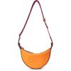 imageECCO Small Fortune Half Moon CrossbodyPumpkin Soft Smooth Leather