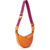 imageECCO Small Fortune Half Moon CrossbodyPumpkin Soft Smooth Leather