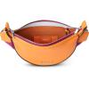 imageECCO Small Fortune Half Moon CrossbodyPumpkin Soft Smooth Leather