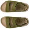 imageECCO UnisexChild Cozmo 3Strap Adjustable Velcro SandalAcorn Nubuck