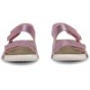 imageECCO UnisexChild Cozmo 3Strap Adjustable Velcro SandalOld Rose Metallic