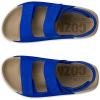 imageECCO UnisexChild Cozmo 3Strap Adjustable Velcro SandalVirtual Nubuck