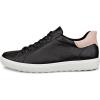 imageECCO Womens Soft 7 Easy Slip SneakerBlackRose Dust