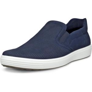 imageECCO Mens Soft 7 Easy Slip on SneakerMarine