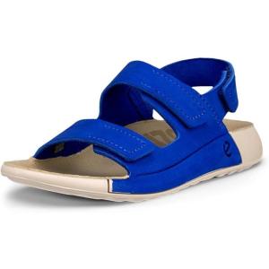 imageECCO UnisexChild Cozmo 3Strap Adjustable Velcro SandalVirtual Nubuck