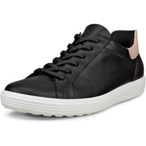 imageECCO Womens Soft 7 Easy Slip SneakerBlackRose Dust