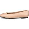 imageECCO Womens Margot Plain Toe Ballerina Ballet FlatNude