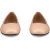 imageECCO Womens Margot Plain Toe Ballerina Ballet FlatNude