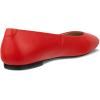 imageECCO Womens Margot Plain Toe Ballerina Ballet FlatScarlet