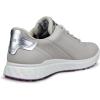 imageECCO Womens S Casual Lace Waterproof Golf ShoeGravelSilver Metallic