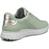 imageECCO Womens S Casual Lace Waterproof Golf ShoeMatchaGold Metallic