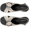 imageECCO Womens Sculpted Alba 25 Slingback SandalDark Clay Snake Print