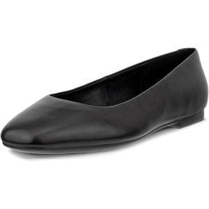imageECCO Womens Margot Plain Toe Ballerina Ballet FlatBlack