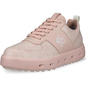 imageECCO Womens Street 720 Ds Goretex Waterproof Golf ShoeRose Dust Golf Course Print