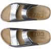 imageECCO Mens Cozmo Two Band Slide SandalPure Silver Metallic