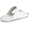 imageECCO Womens Cozmo Two Band Buckle SandalBright White