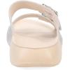 imageECCO Womens Cozmo Two Band Buckle SandalPure Silver