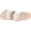 imageECCO Womens Cozmo Two Band Buckle SandalPure Silver